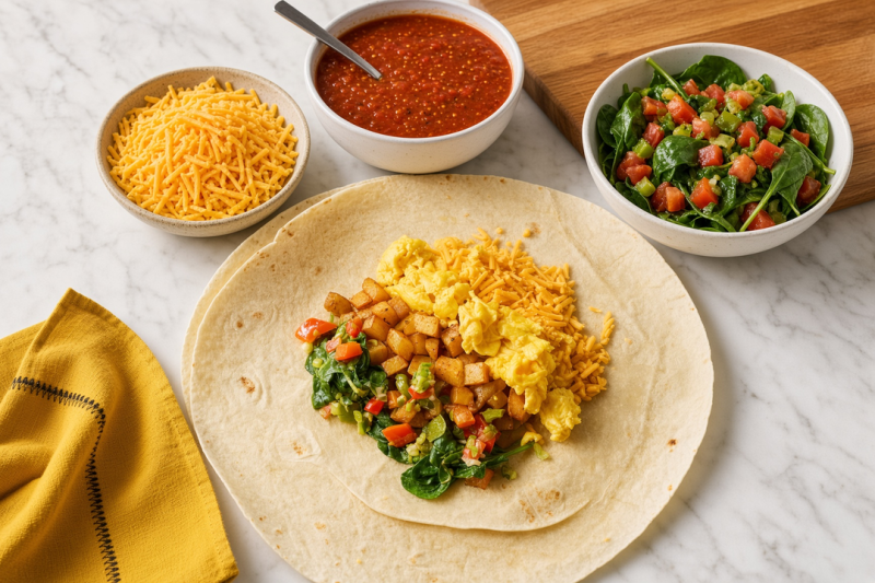 Fill the tortillas