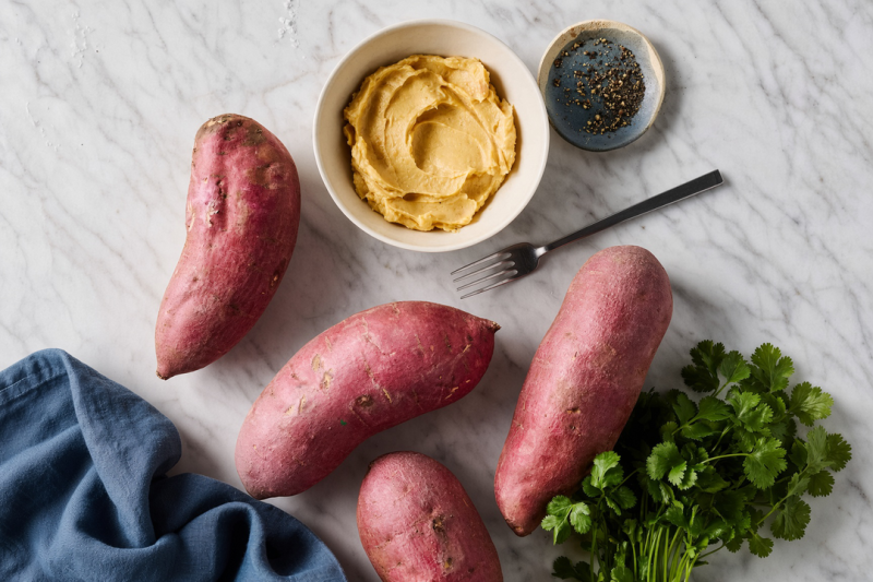 Prep the potatoes