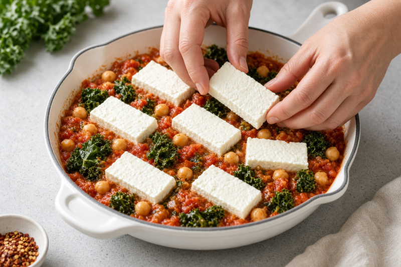 Add the feta