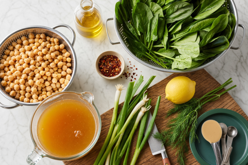 Sauté the scallions