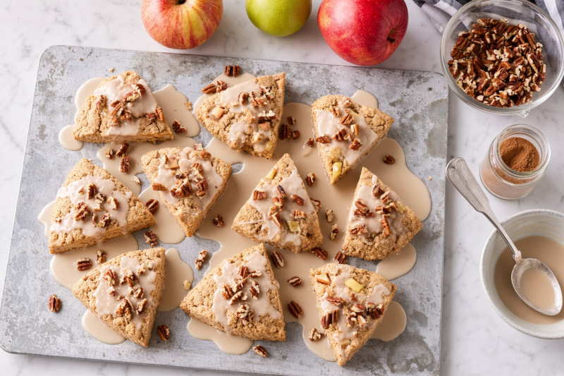 Cinnamon Apple Scones