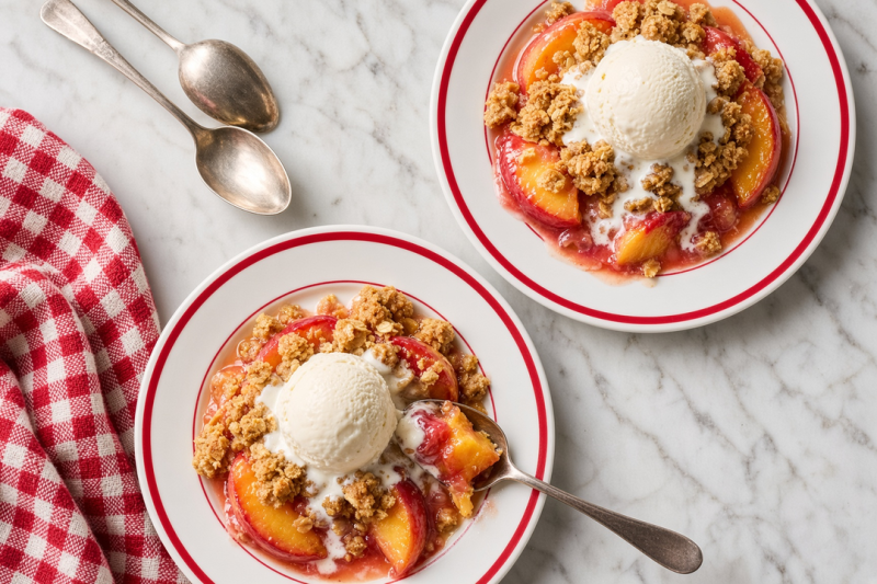 Peach Crisp