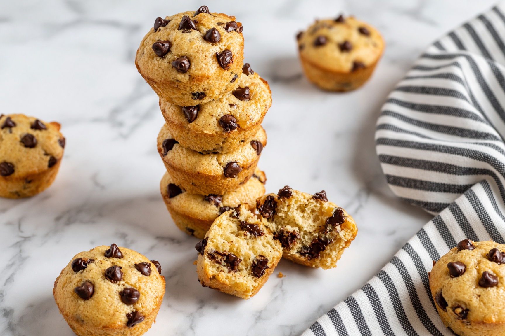 Chocolate Chip Mini Muffins