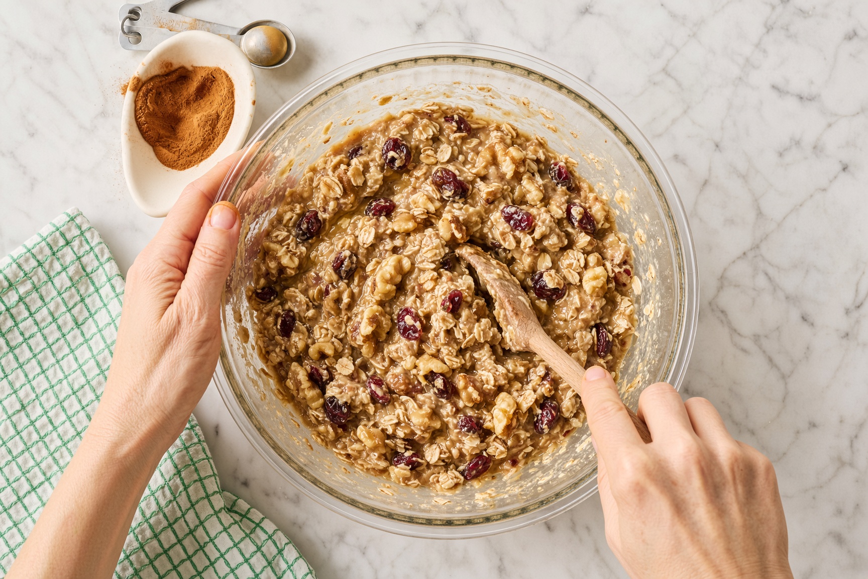 Add the oats