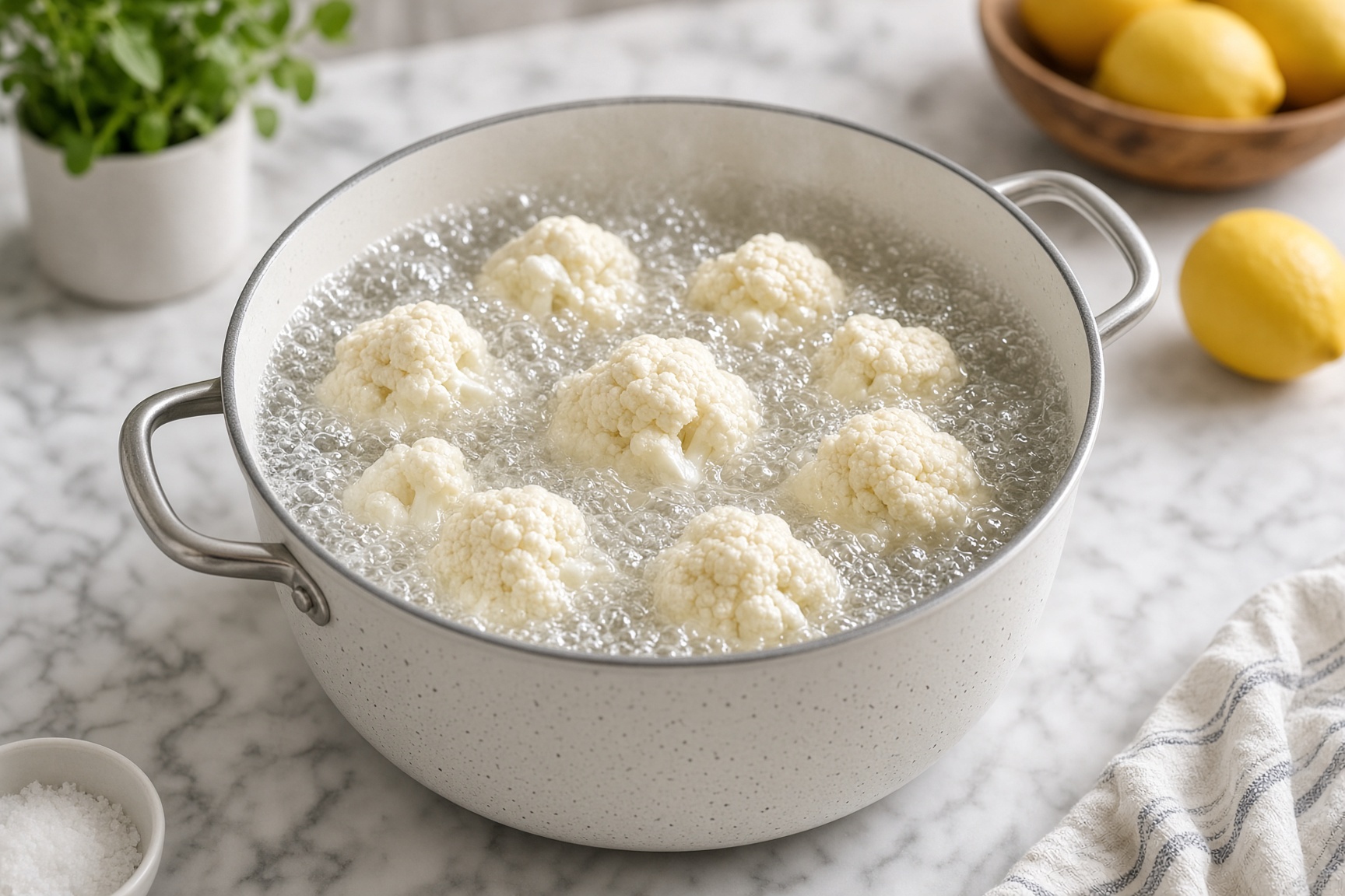 Cook the cauliflower