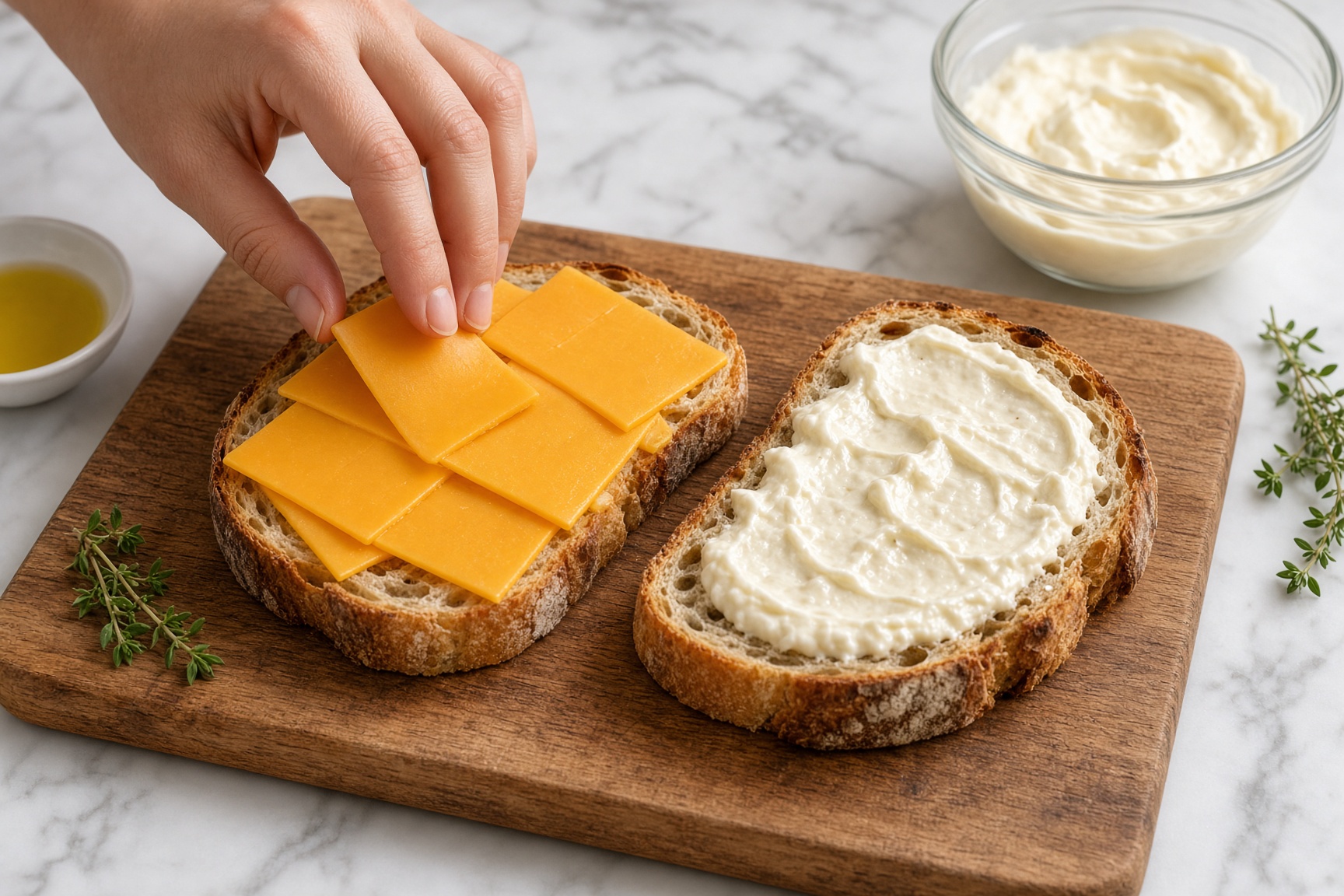 Add the cheese