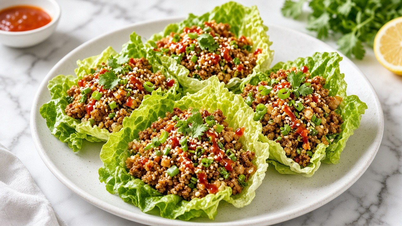 Asian Lettuce Wraps