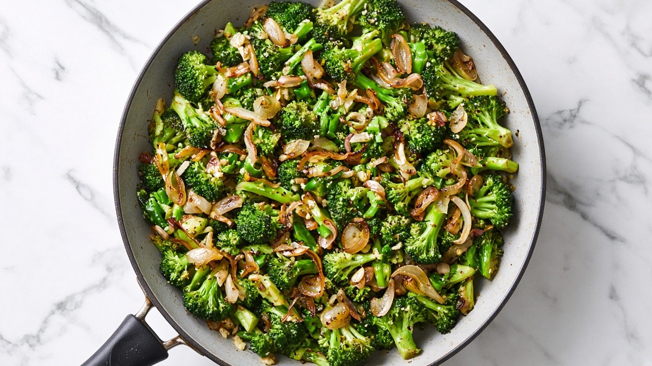 Sauté the vegetables