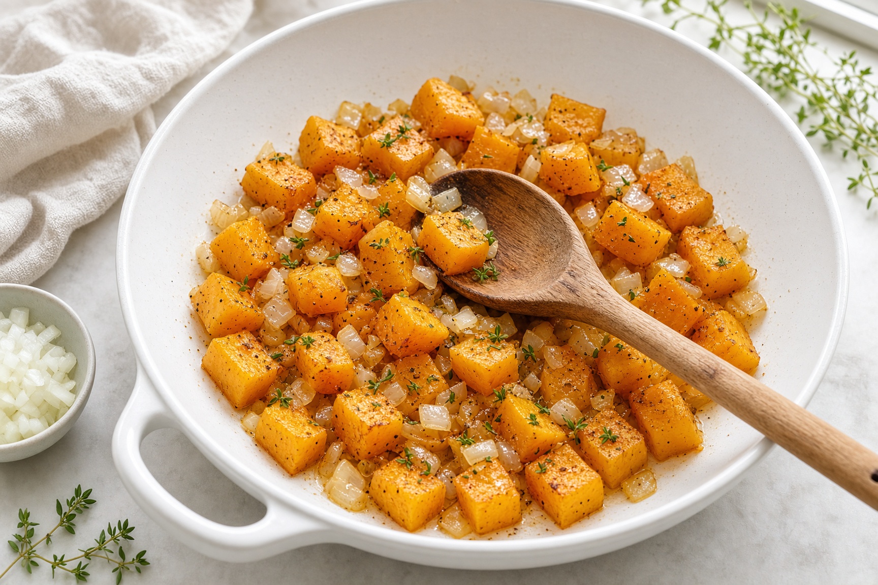 Add the squash