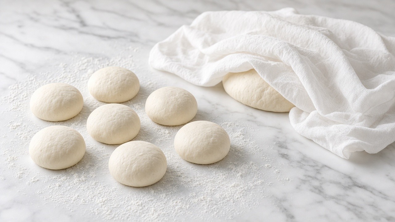 Divide the dough