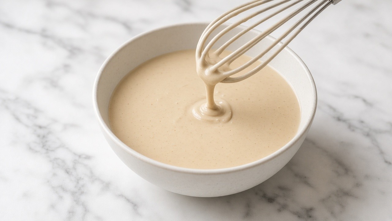 Whisk until creamy