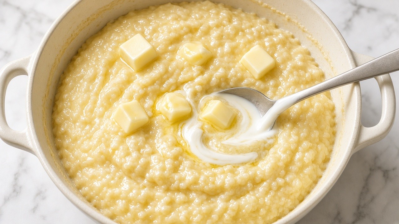 Stir in the butter