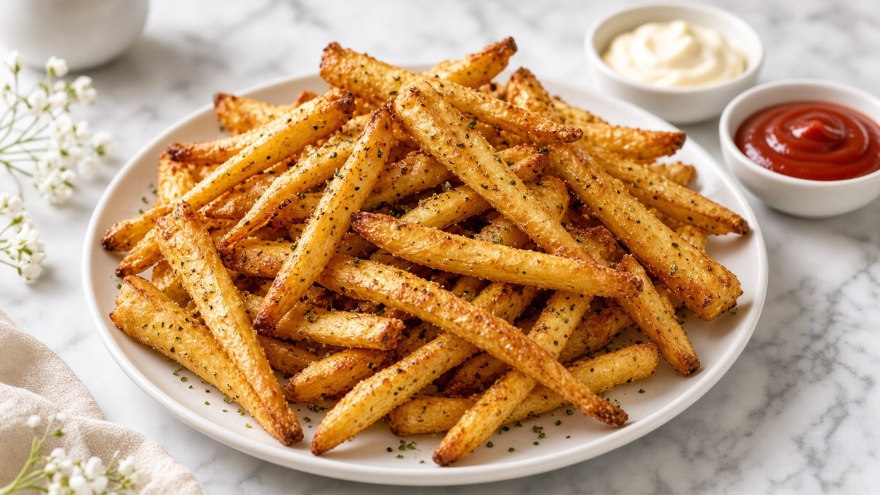 Baked Parsnip Fries
