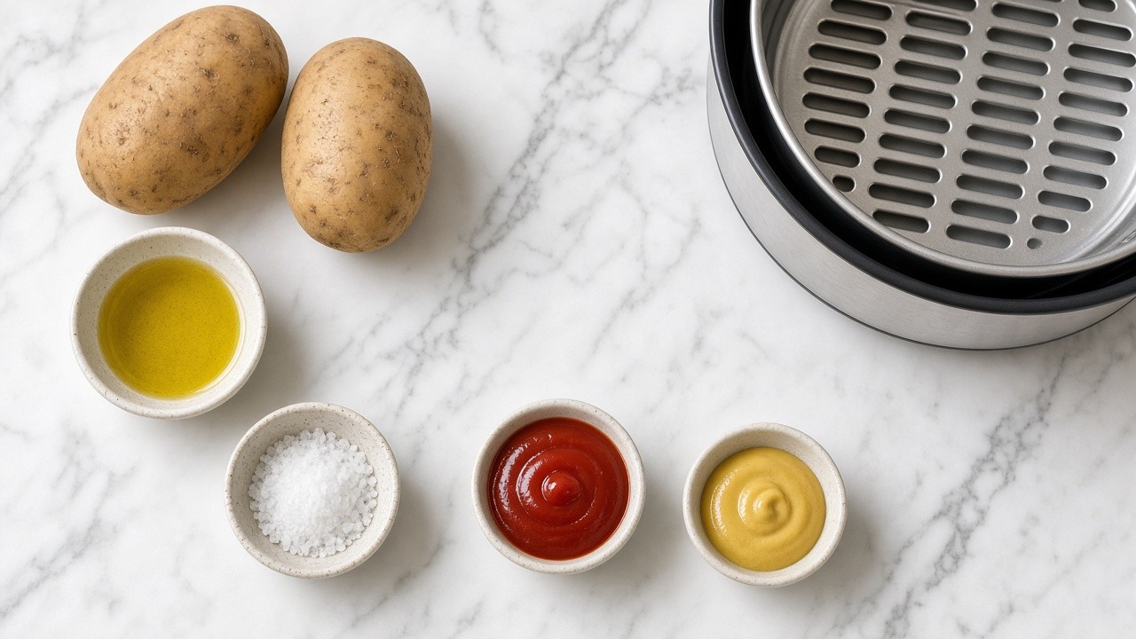 Preheat the air fryer